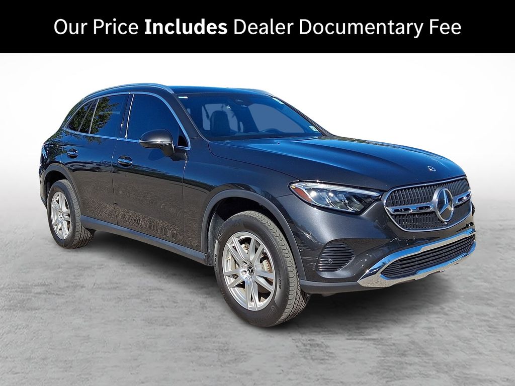Graphite Gray Metallic 2023 Mercedes-Benz GLC SUV / Crossover All-Wheel Drive 9-Speed Automatic