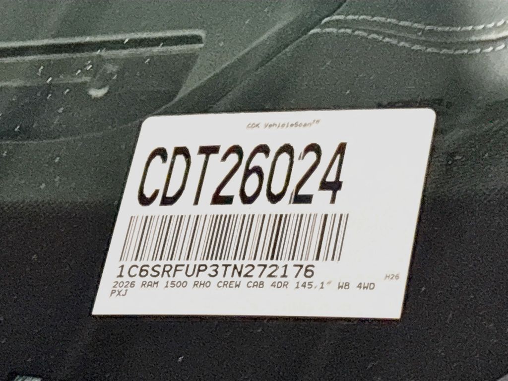 2026 Ram 1500 RHO