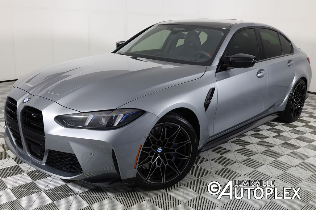 Skyscraper Gray Metallic 2025 BMW M3 Sedan All-Wheel Drive 8-Speed Automatic
