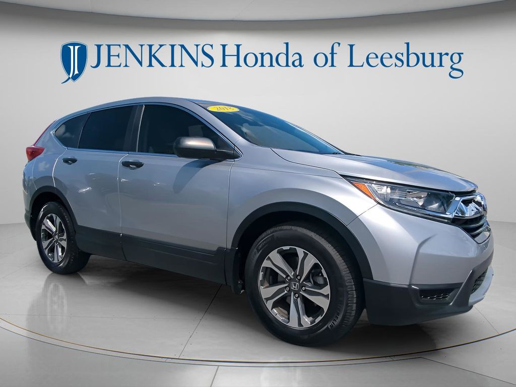 Lunar Silver Metallic 2018 Honda CR-V LX FWD SUV / Crossover Front-Wheel Drive Continuously Variable Transmission