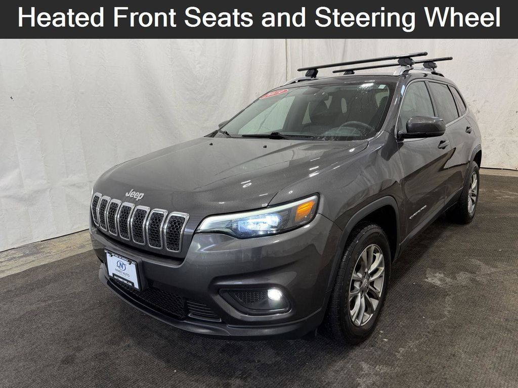 Gray (Granite Crystal Metallic Clearcoat) 2019 Jeep Cherokee Latitude Plus 4WD SUV / Crossover Four-Wheel Drive 9-Speed Automatic