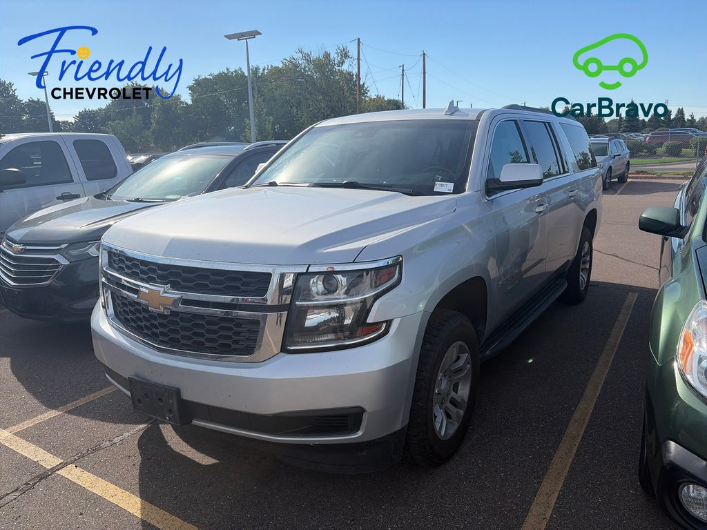 Silver Ice Metallic 2020 Chevrolet Suburban SUV / Crossover Four-Wheel Drive 6-Speed Automatic Overdrive