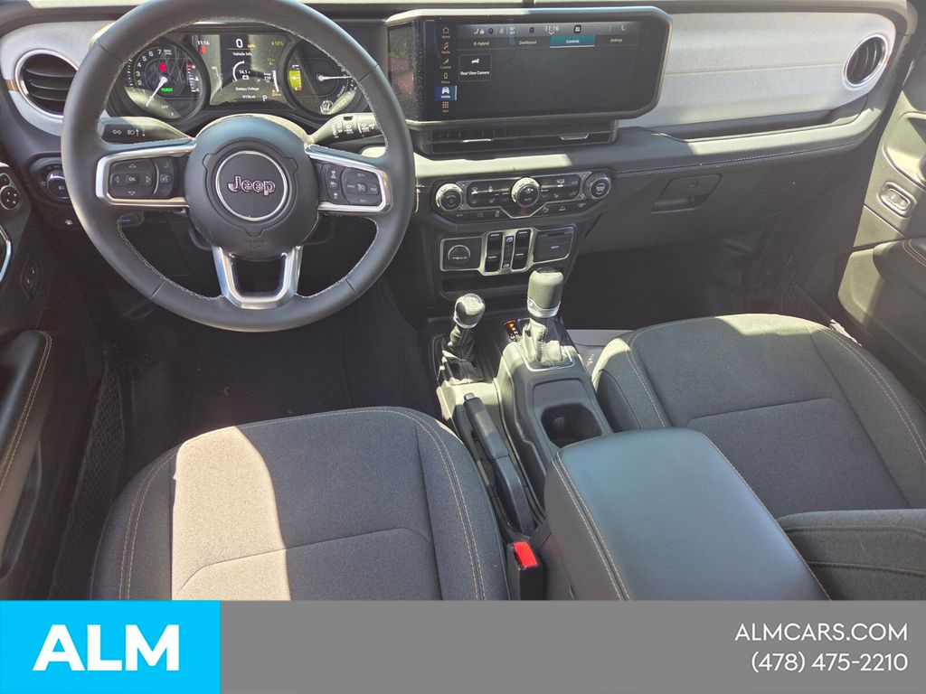 Used 2025 Black Jeep Sahara 4xe image 12