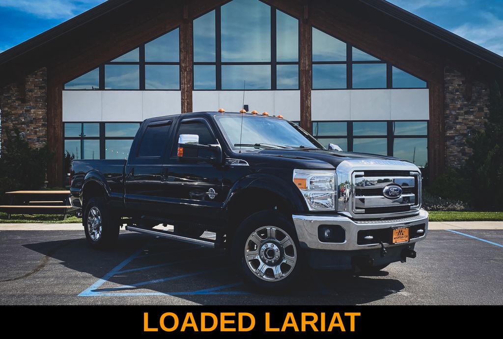 Shadow Black 2016 Ford F-350 Super Duty Pickup Truck Four-Wheel Drive 6-Speed Automatic