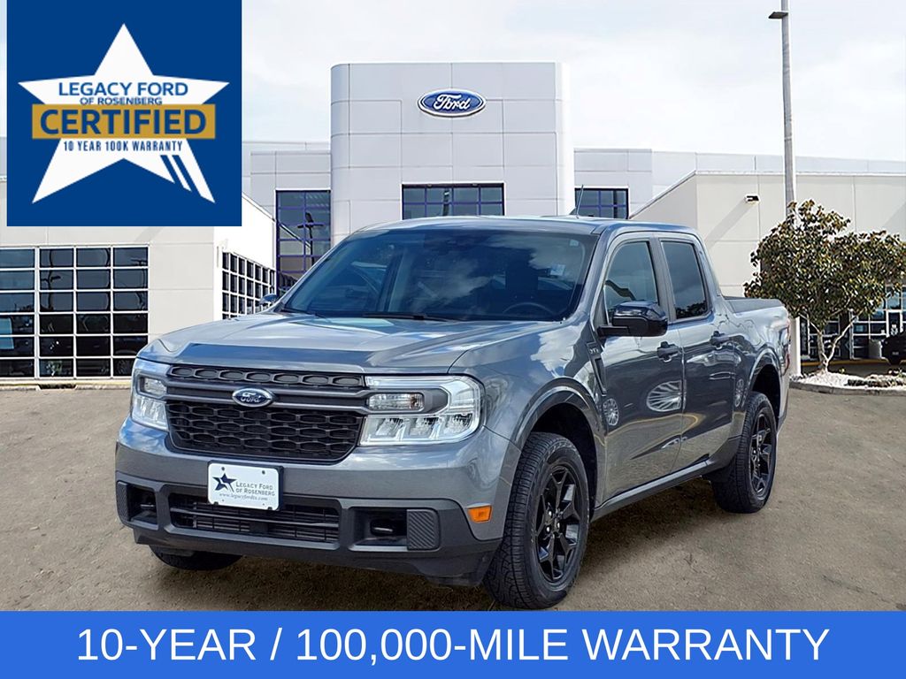 Gray Metallic 2024 Ford Maverick Pickup Truck All-Wheel Drive 8-Speed Automatic