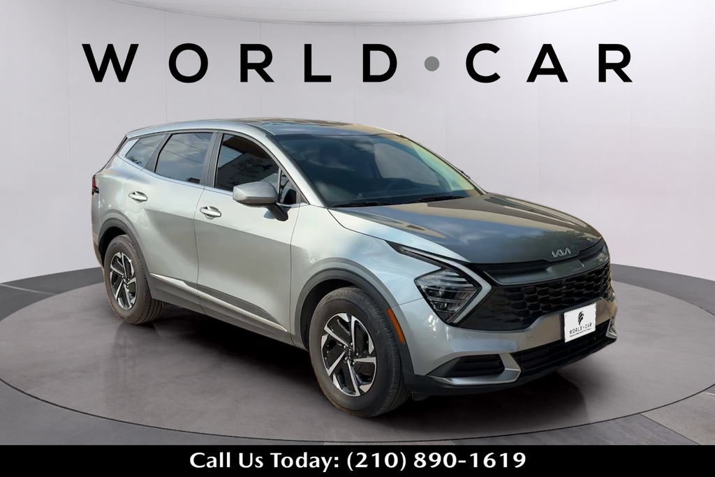 Steel Gray 2025 Kia Sportage Hybrid SUV / Crossover Front-Wheel Drive 6-Speed Automatic