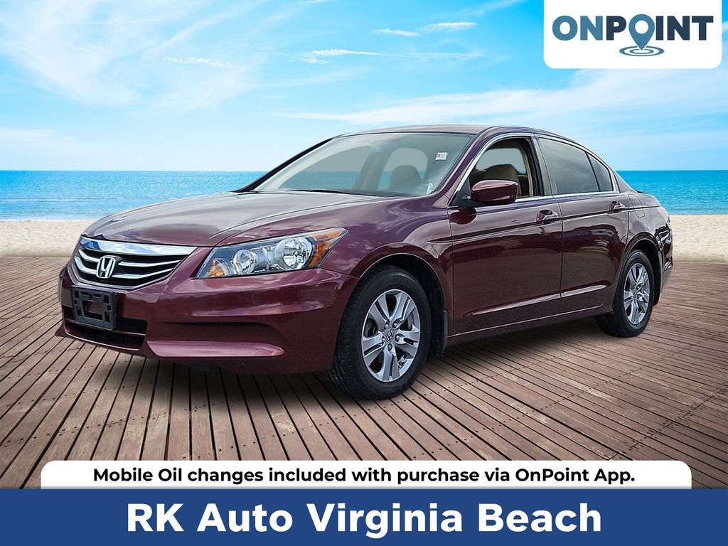 2012 Honda Accord Sedan Front-Wheel Drive 5-Speed Automatic Overdrive