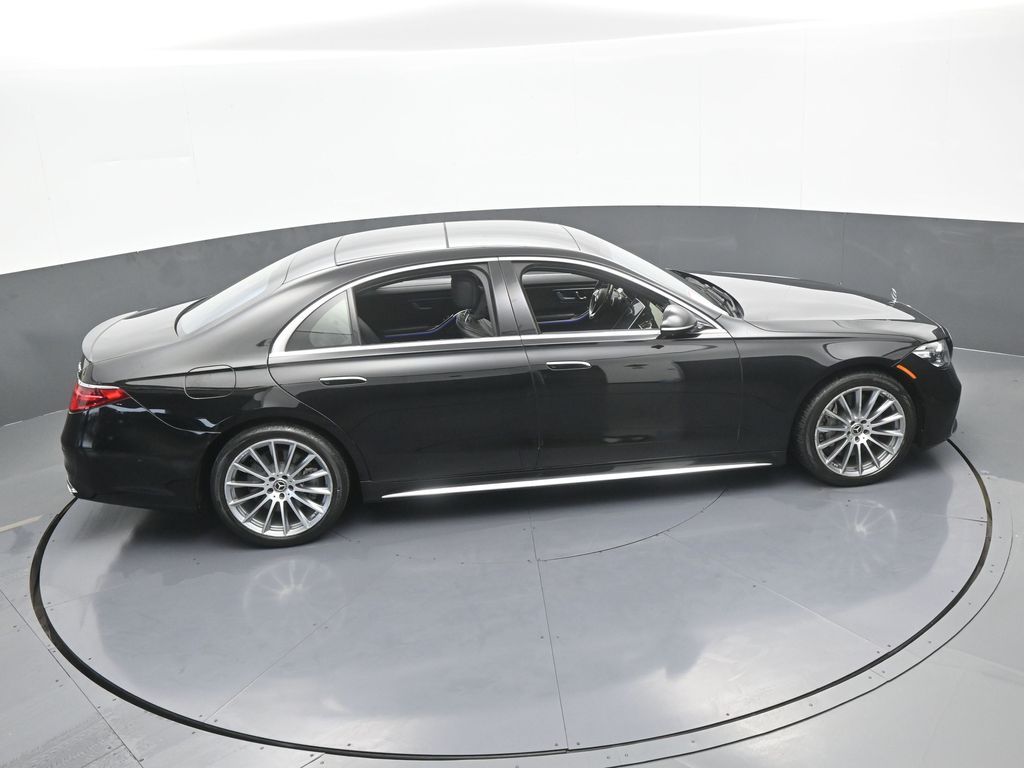 Used 2021 Obsidian Black/designo Diamon White Mercedes-Benz S 580 image 63