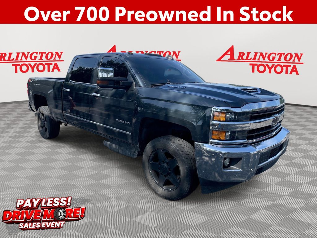 Gray (Graphite Metallic) 2019 Chevrolet Silverado 2500HD Pickup Truck Four-Wheel Drive 6-Speed Automatic