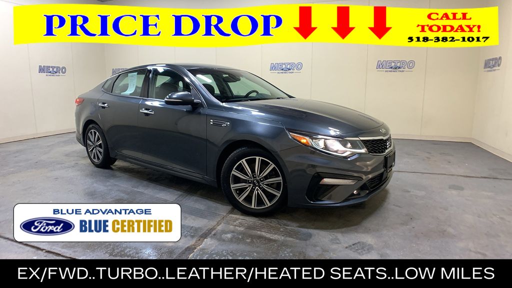 Gravity Gray 2020 Kia Optima EX FWD Sedan Front-Wheel Drive 7-Speed Automatic