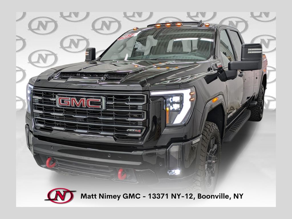 Onyx Black 2024 GMC Sierra 2500HD Pickup Truck Four-Wheel Drive Automatic