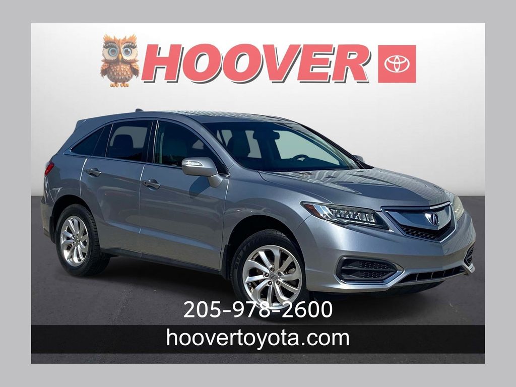 Lunar Silver Metallic 2017 Acura RDX SUV / Crossover Front-Wheel Drive 6-Speed Automatic