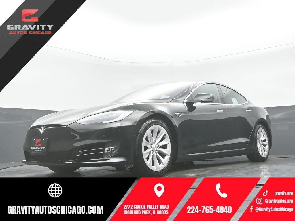 Black 2017 Tesla Model S Sedan All-Wheel Drive 1-Speed Automatic