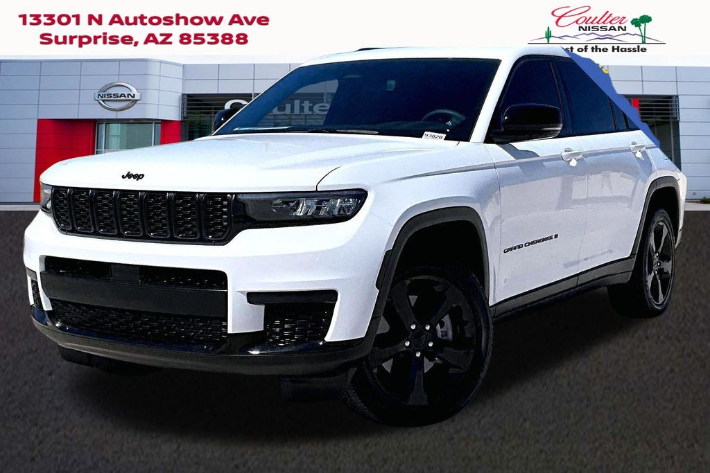 Bright White Clearcoat 2024 Jeep Grand Cherokee L SUV / Crossover Four-Wheel Drive 8-Speed Automatic