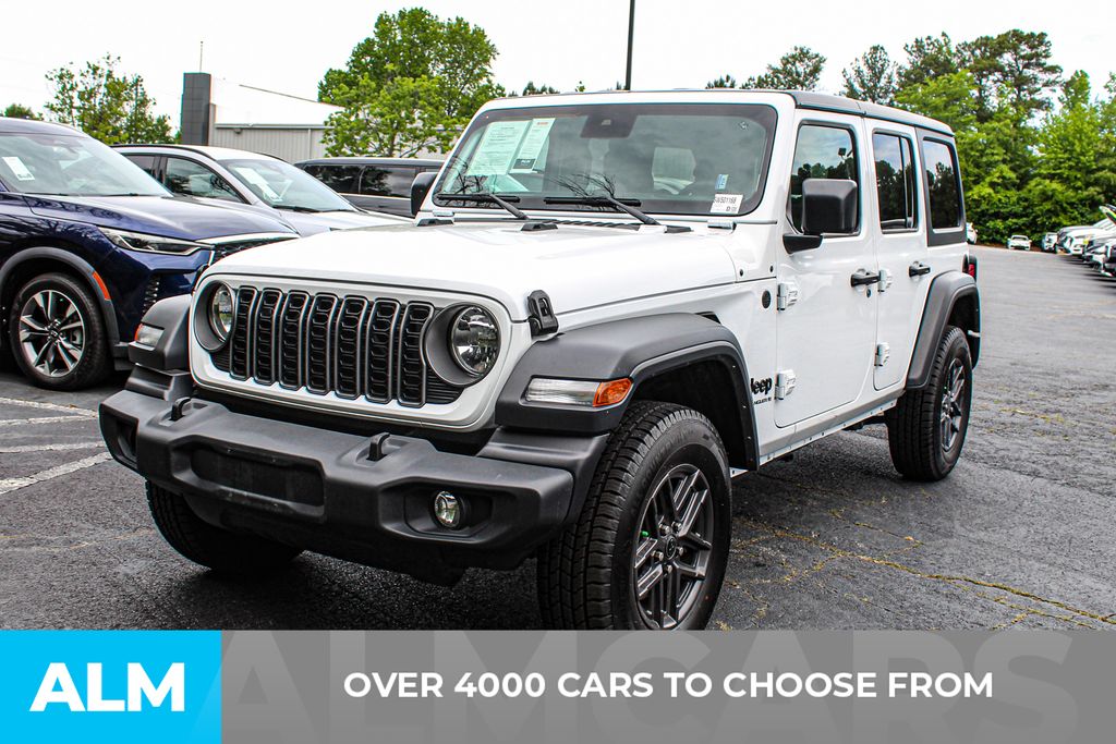 Used 2025 White Jeep Sport S image 3