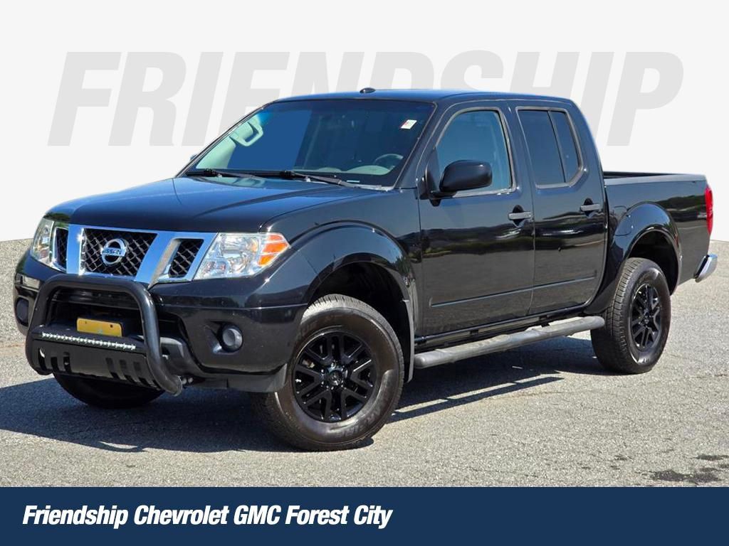 Gray (Magnetic Black) 2018 Nissan Frontier SV V6 Crew Cab 4WD Pickup Truck Four-Wheel Drive 5-Speed Automatic Overdrive