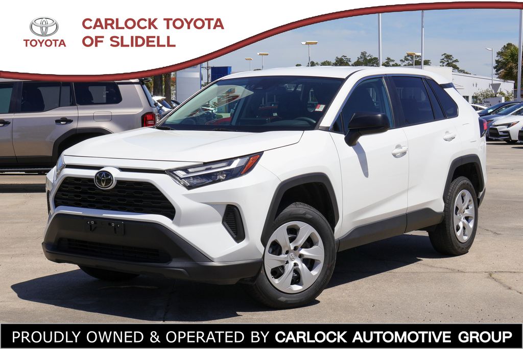 Ice Cap 2024 Toyota RAV4 LE AWD SUV / Crossover All-Wheel Drive 8-Speed Automatic