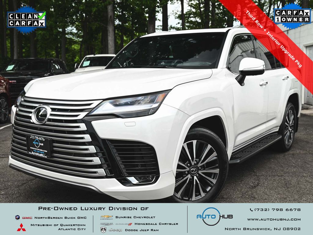 Eminent White Pearl 2024 Lexus LX SUV / Crossover All-Wheel Drive Automatic