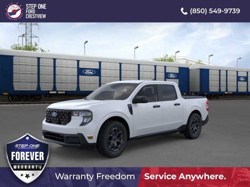 Oxford White 2026 Ford Maverick Pickup Truck Front-Wheel Drive Continuously Variable Transmission
