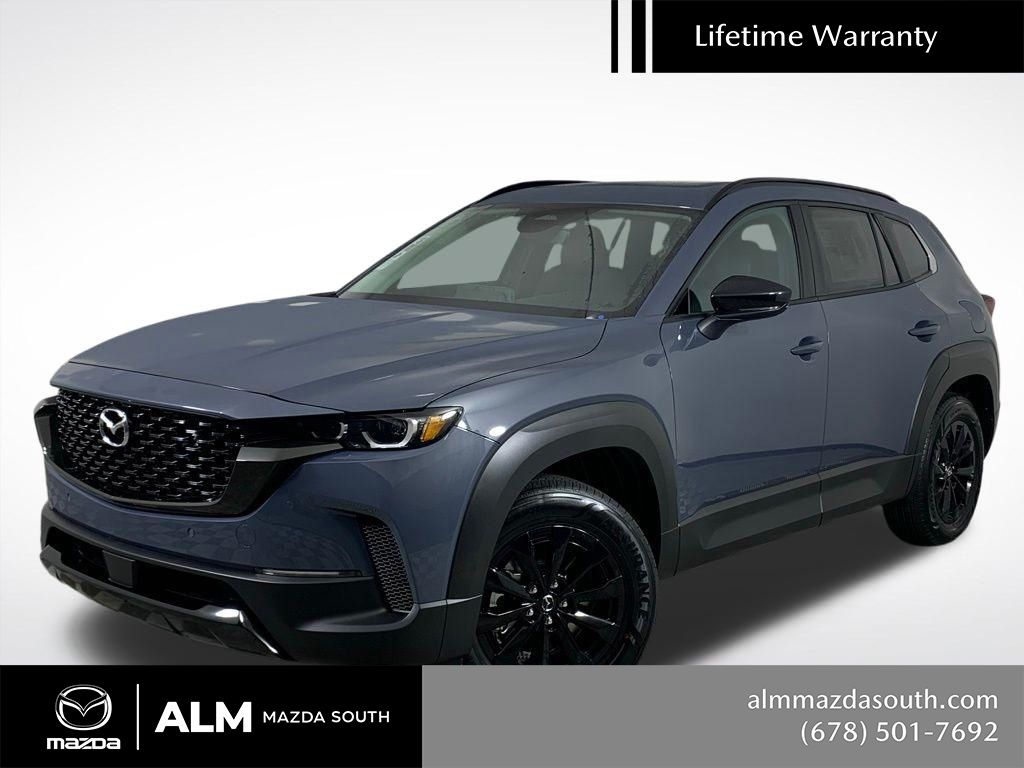 Polymetal Gray Metallic 2026 Mazda CX-50 Hybrid Premium AWD SUV / Crossover All-Wheel Drive Continuously Variable Transmission