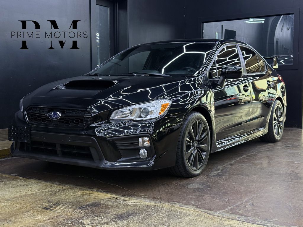 Crystal Black Silica 2019 Subaru WRX Sedan All-Wheel Drive 6-Speed Manual