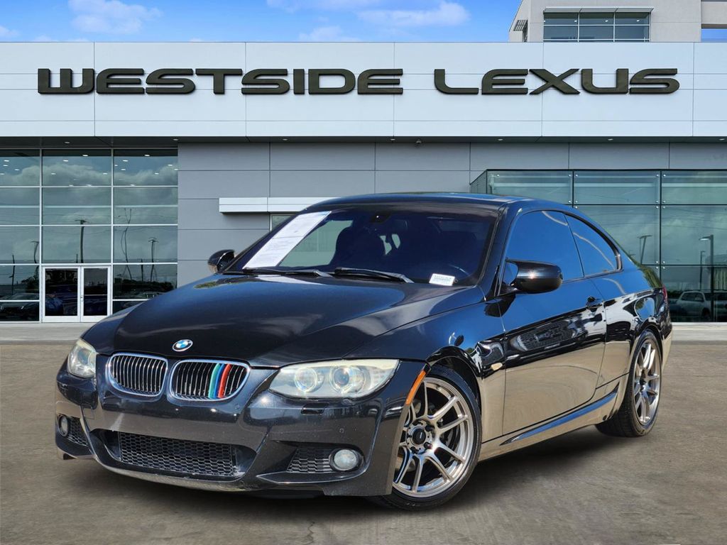 Black Sapphire Metallic 2012 BMW 3 Series Coupe Rear-Wheel Drive 6-Speed Automatic