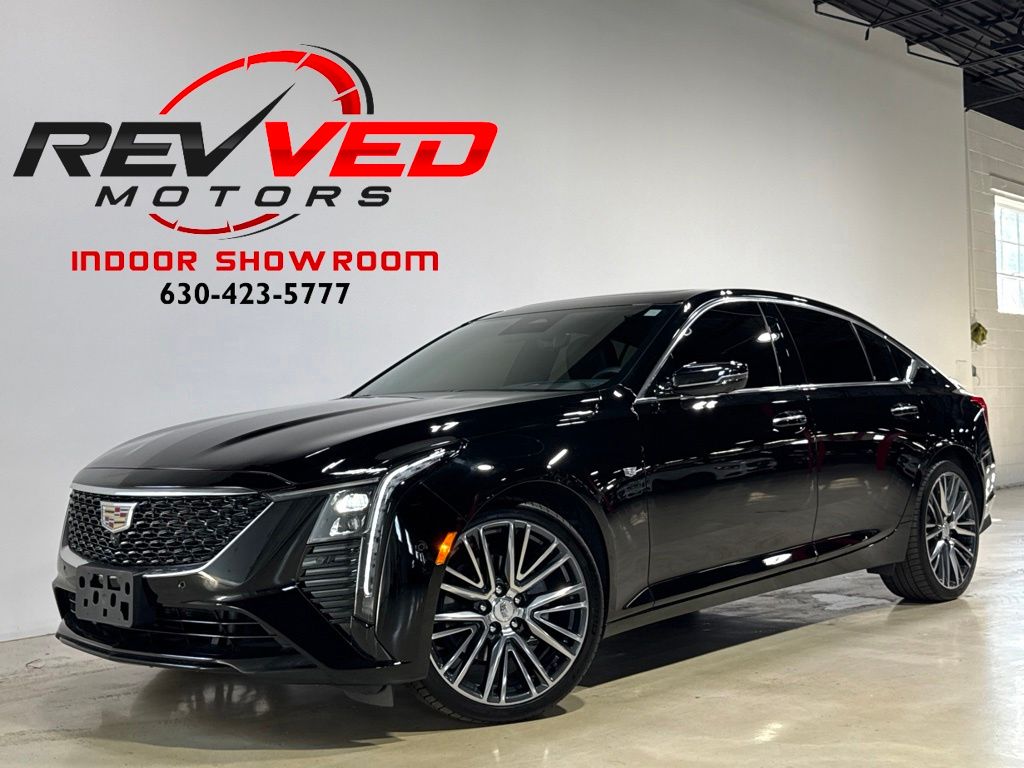 Black Raven 2025 Cadillac CT5 Sedan All-Wheel Drive Automatic