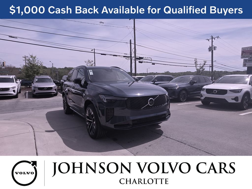 Denim Blue Metallic 2026 Volvo XC90 B6 Ultra Dark 6-Passenger AWD SUV / Crossover All-Wheel Drive Automatic