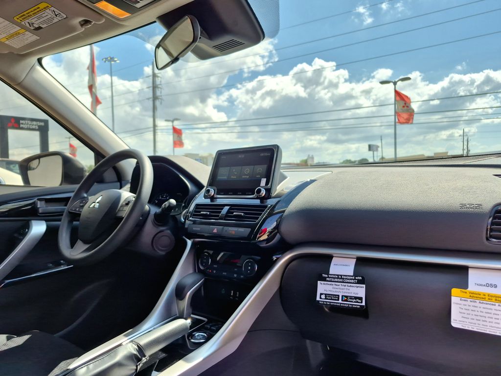 2026 Mitsubishi Eclipse Cross LE White at DeMontrond Gulf Freeway