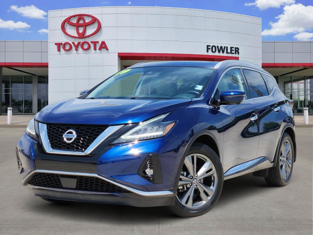 Deep Blue Pearl 2019 Nissan Murano SUV / Crossover Front-Wheel Drive Continuously Variable Transmission