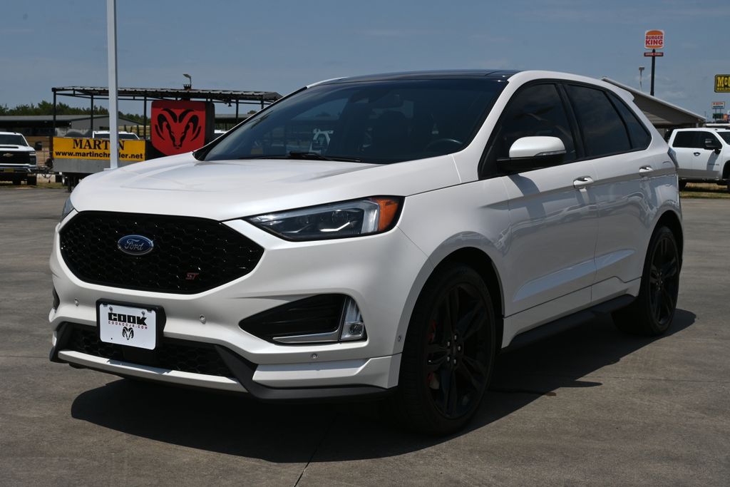 2019 Ford Edge ST White at Durrett Motor Company