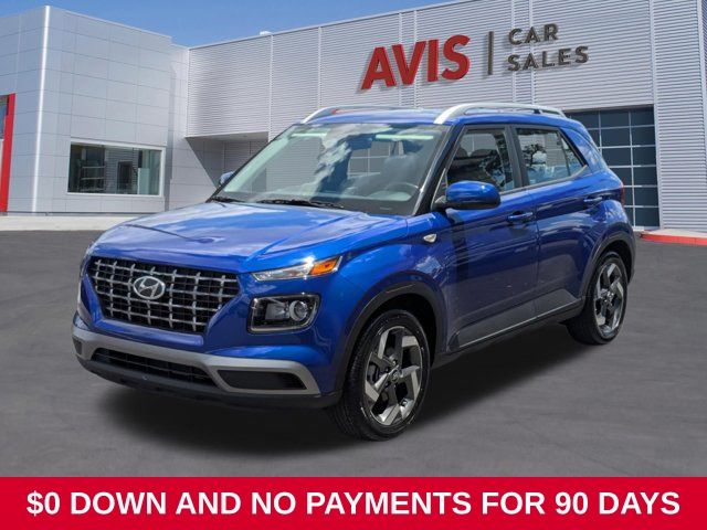 Intense Blue 2025 Hyundai Venue SUV / Crossover Front-Wheel Drive Continuously Variable Transmission