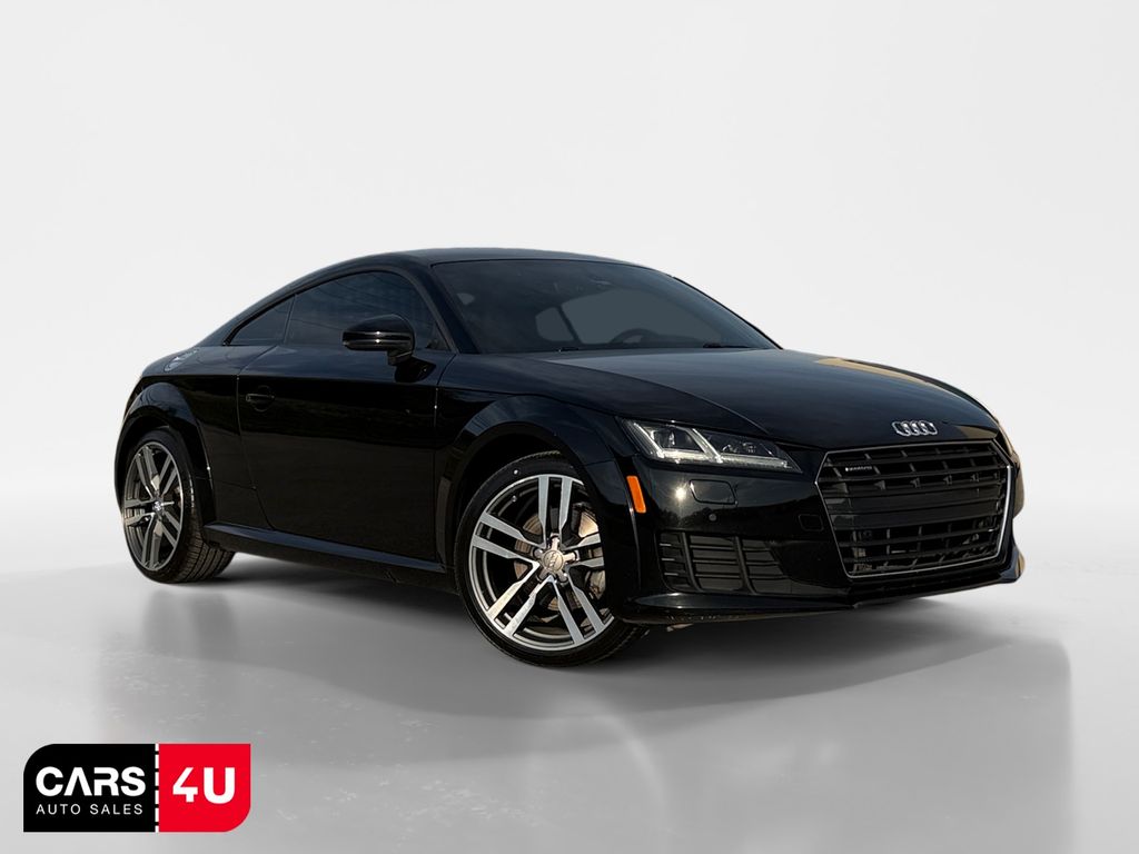 Brilliant Black 2018 Audi TT 2.0T quattro Coupe AWD Coupe All-Wheel Drive 6-Speed Automatic