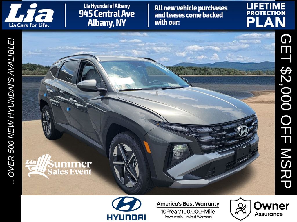 Amazon Gray 2026 Hyundai Tucson Hybrid SUV / Crossover All-Wheel Drive 6-Speed Automatic