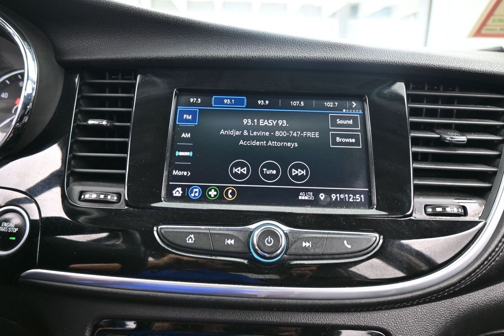 Used 2021 Dark Moon Blue Metallic Buick Preferred image 24