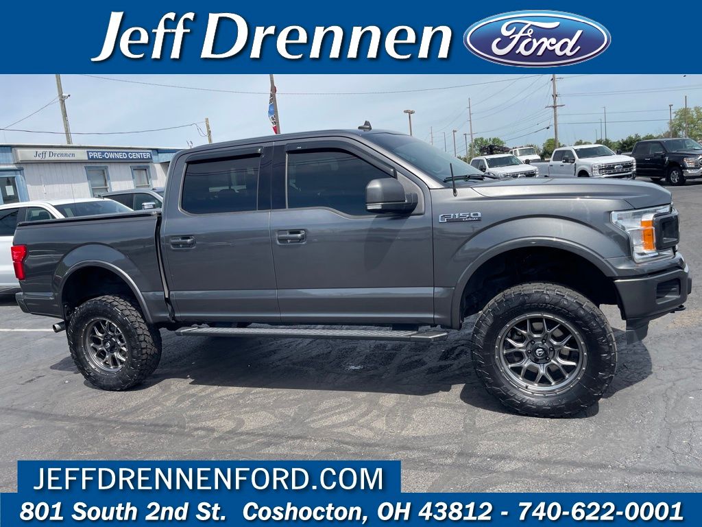 Gray (Magnetic) 2019 Ford F-150 XLT SuperCrew 4WD Pickup Truck Four-Wheel Drive Automatic