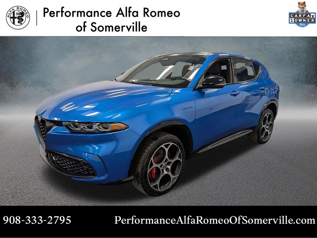 Misano Blue Metallic 2025 Alfa Romeo Tonale SUV / Crossover All-Wheel Drive 9-Speed Automatic