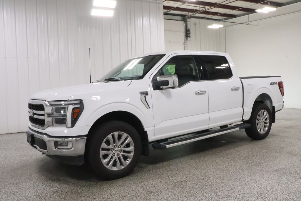 Oxford White 2024 Ford F-150 Pickup Truck Four-Wheel Drive Automatic