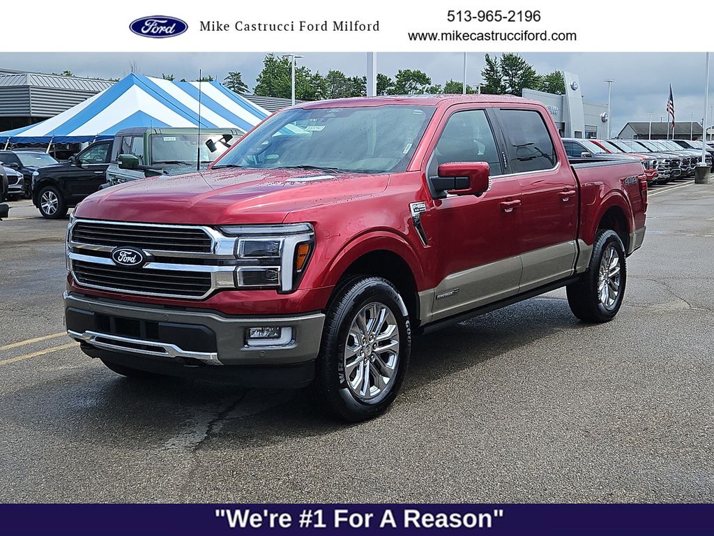 Ruby Red Met Tinted CC 2026 Ford F-150 King Ranch SuperCrew 4WD Pickup Truck Four-Wheel Drive Automatic