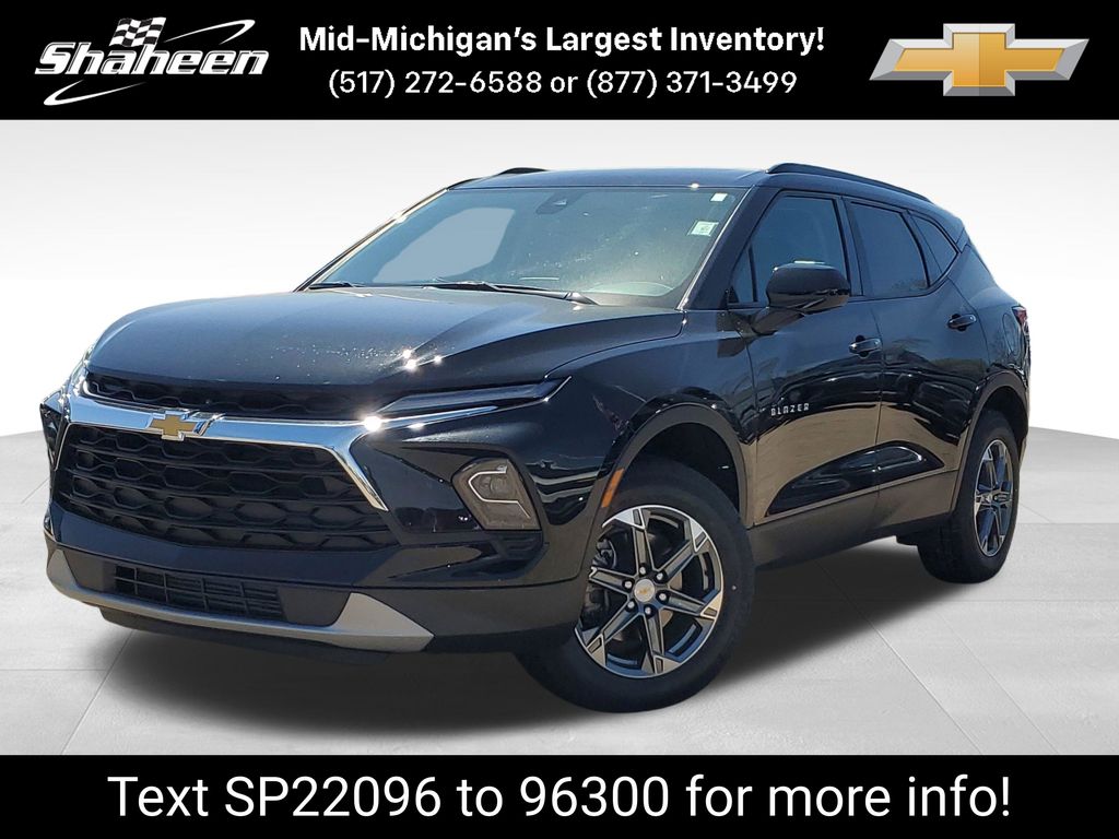 Black 2023 Chevrolet Blazer SUV / Crossover All-Wheel Drive 9-Speed Automatic Overdrive