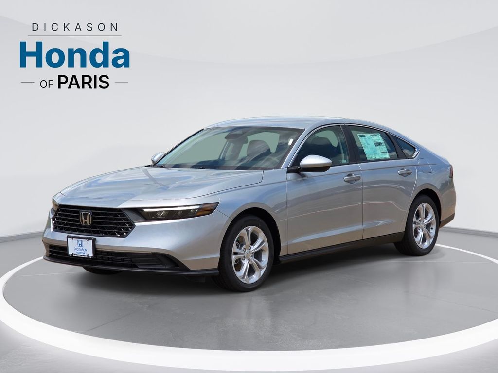 Solar Silver Metallic 2026 Honda Accord Sedan Front-Wheel Drive Continuously Variable Transmission