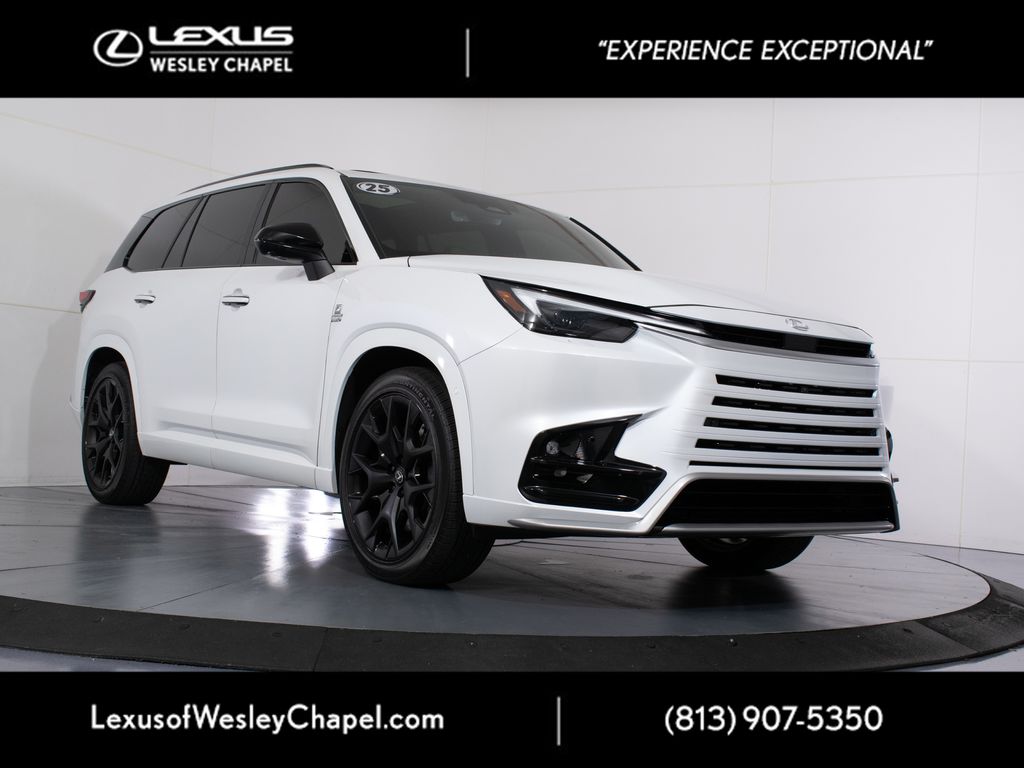 White (Wind Chill Pearl) 2025 Lexus TX SUV / Crossover All-Wheel Drive 8-Speed Automatic