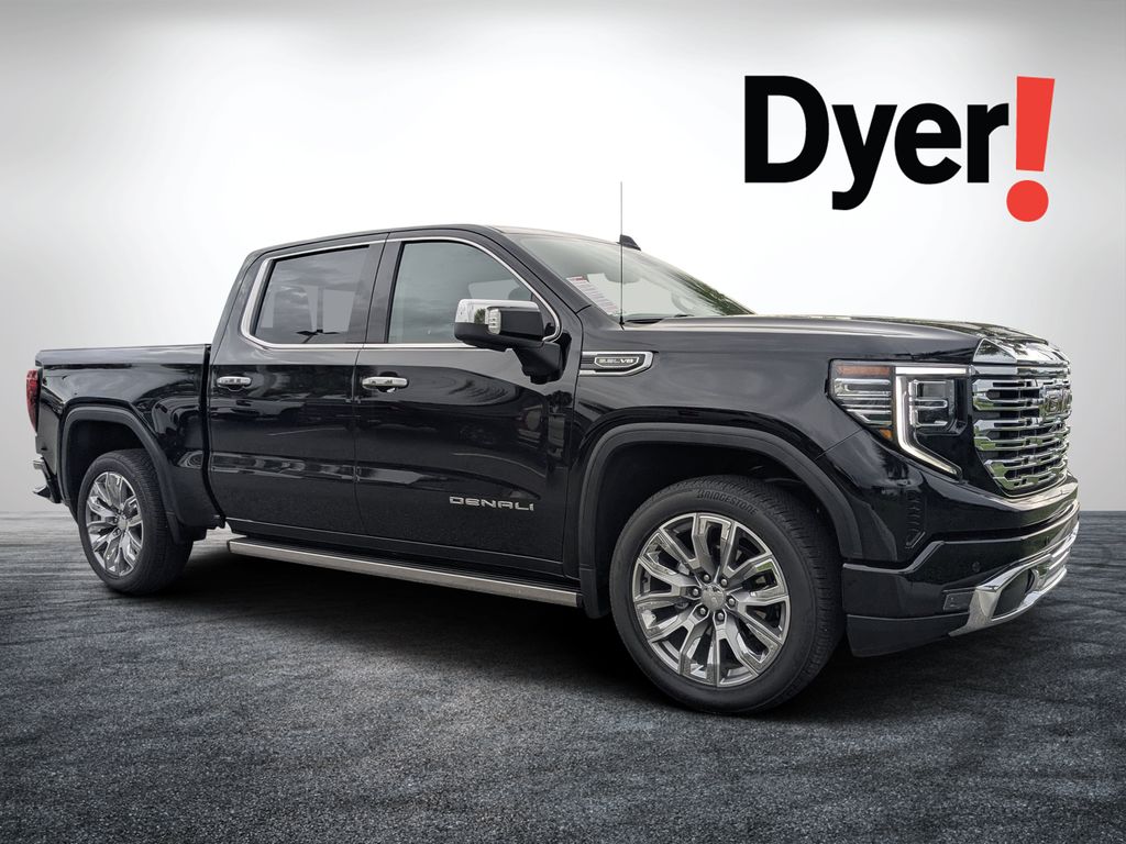 Onyx Black 2025 GMC Sierra 1500 Pickup Truck Four-Wheel Drive Automatic