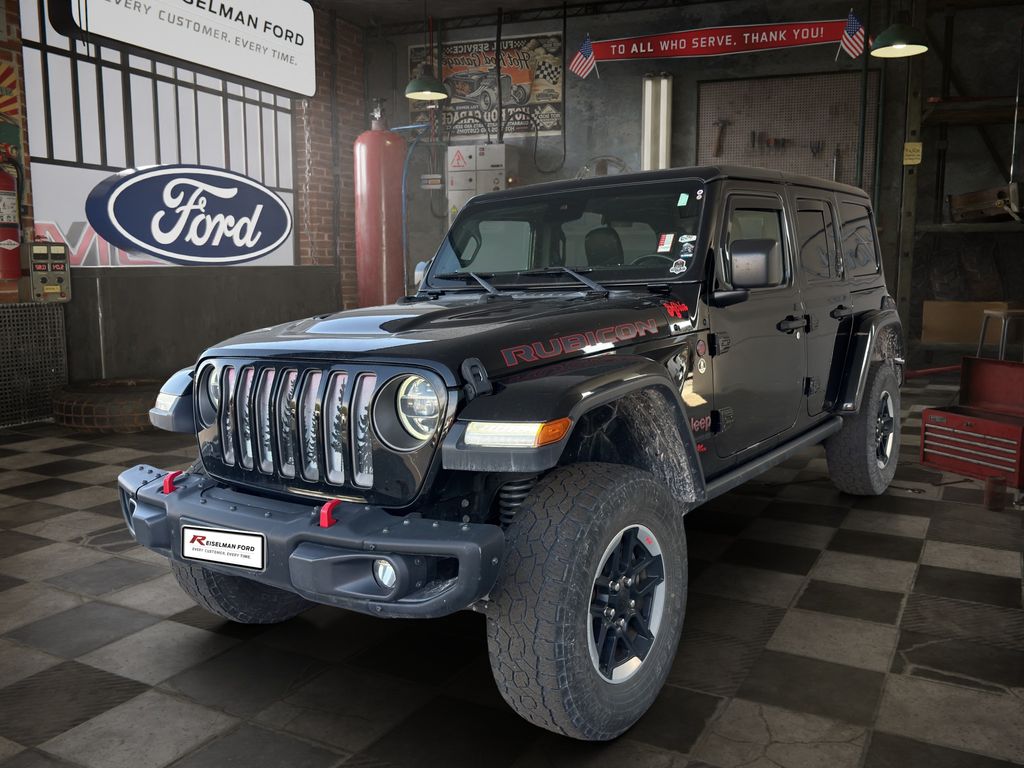 Black Clearcoat 2019 Jeep Wrangler SUV / Crossover Four-Wheel Drive 8-Speed Automatic