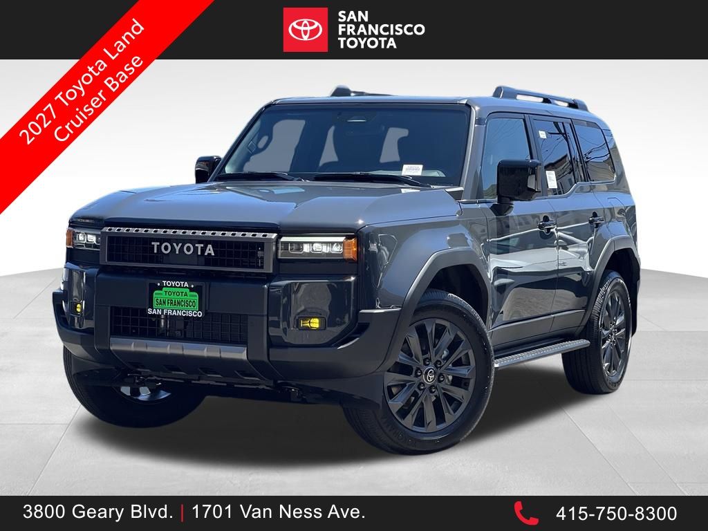 Brown 2027 Toyota Land Cruiser SUV / Crossover Four-Wheel Drive 8-Speed Automatic