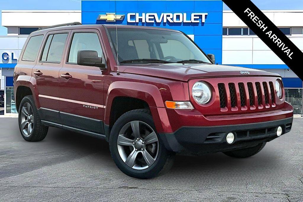 Deep Cherry Red Crystal Pearlcoat 2015 Jeep Patriot SUV / Crossover Four-Wheel Drive 6-Speed Automatic