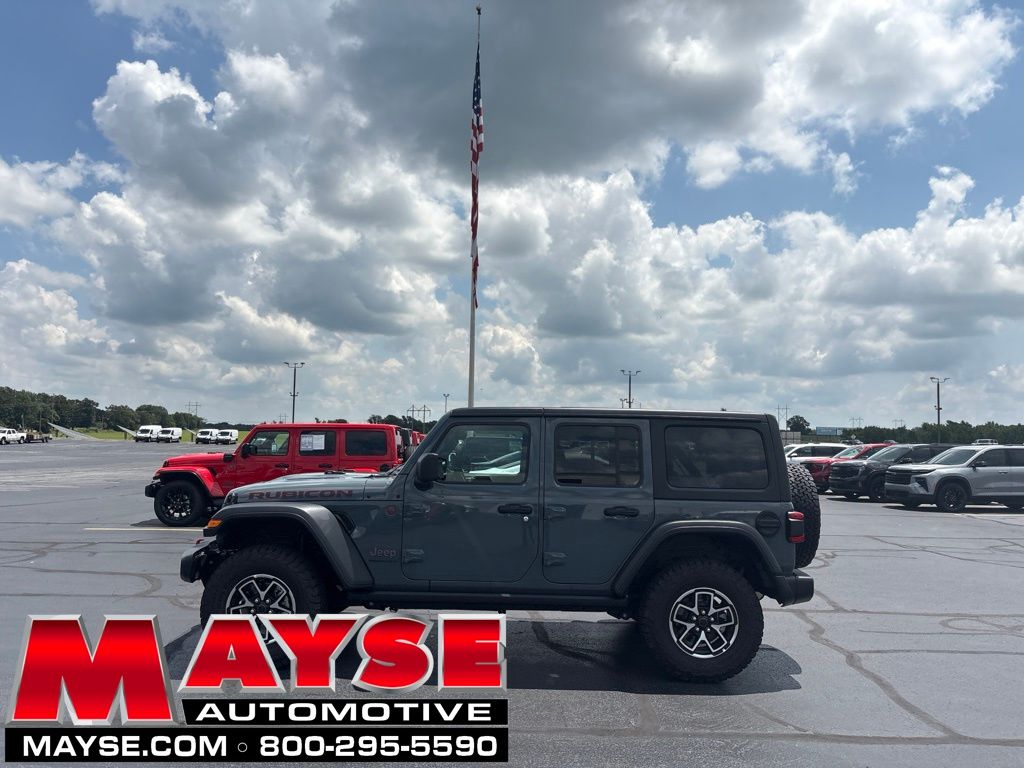 Anvil Clear Coat 2026 Jeep Wrangler SUV / Crossover Four-Wheel Drive 8-Speed Automatic