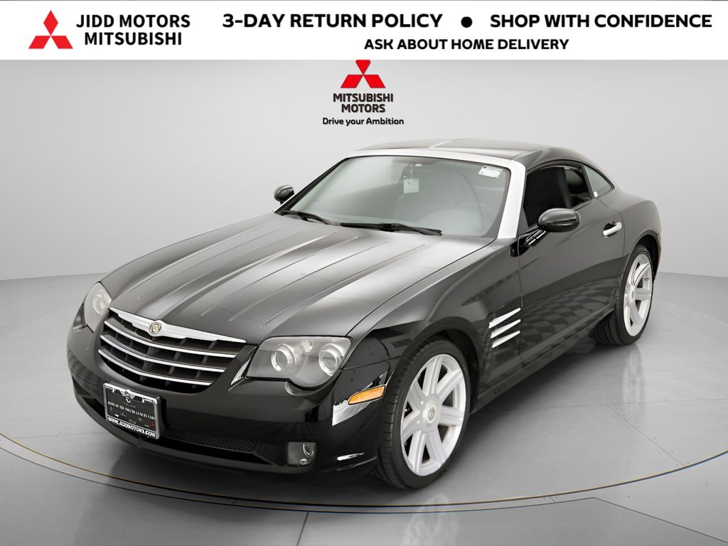 Black Clearcoat/Black Cloth Top 2005 Chrysler Crossfire Limited Roadster RWD Convertible Rear-Wheel Drive 5-Speed Automatic
