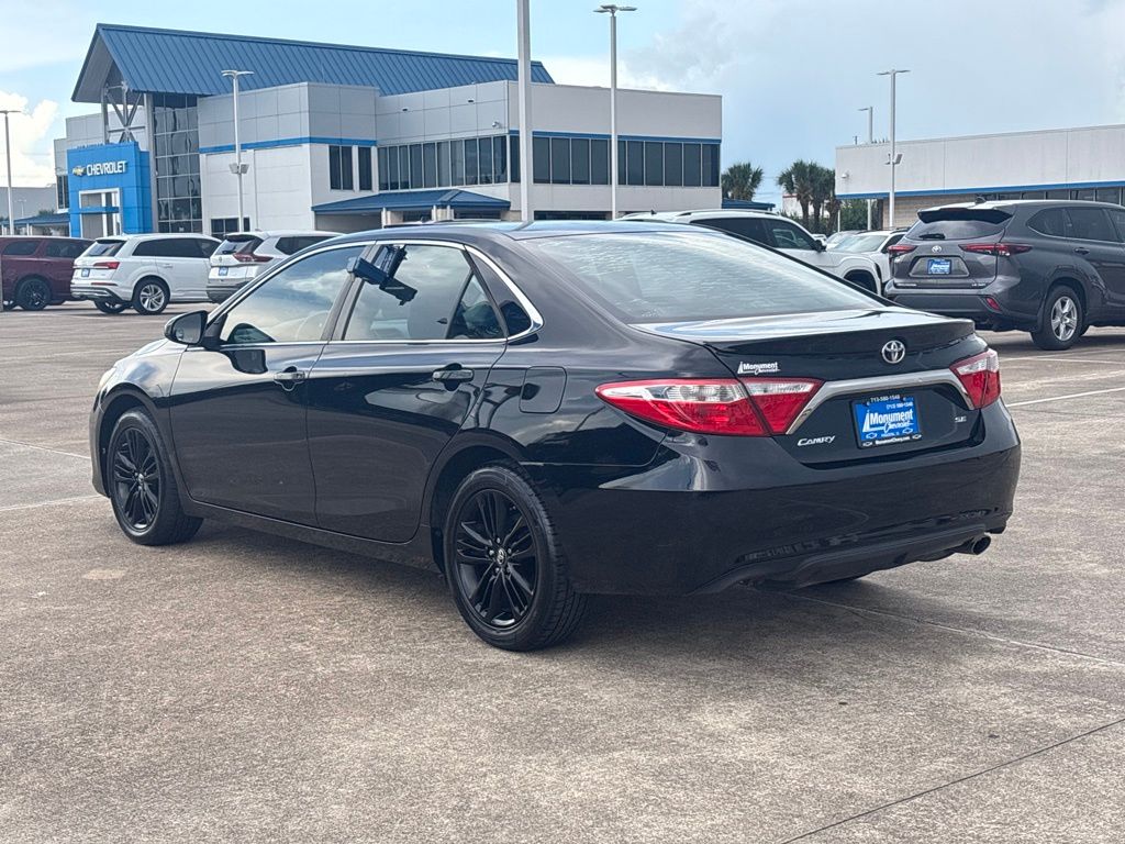 2017 Toyota Camry SE Black at Gullo Toyota