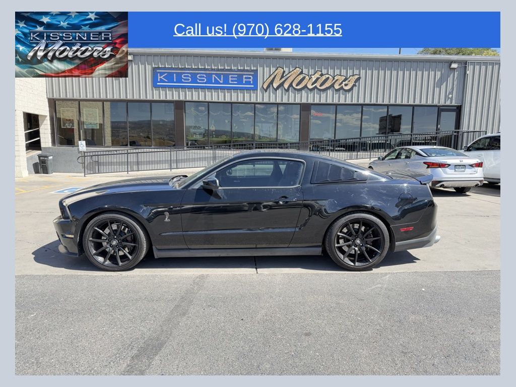 Black 2012 Ford Mustang Shelby GT500 Coupe RWD Coupe Rear-Wheel Drive 6-Speed Manual